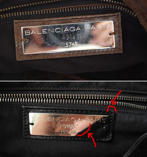 how to spot a fake balenciaga classic bag|balenciaga legit tag.